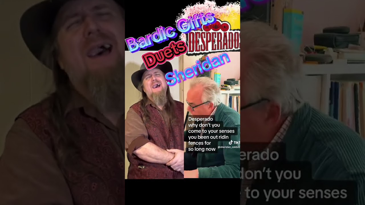 🎶 This Duet Will Make You Smile | Desperado (Eagles) – UK’s Sheridan & Bardic Gifts