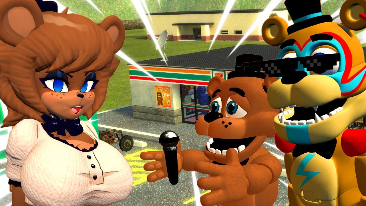 Mini Glamrock Freddy GROWS UP! (GMOD FNAF)