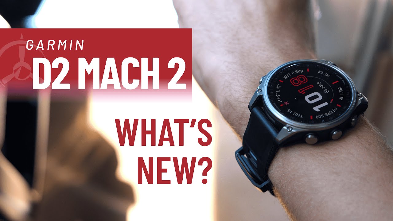 Garmin D2 Mach 2 &mdash; авиационные технологии в формате смарт-часов