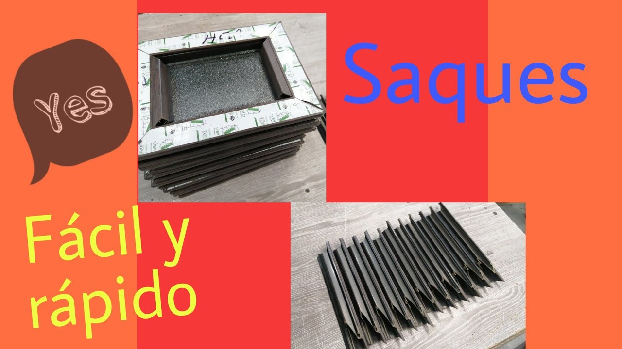 ventanas de PVC - cortando junquillos pequeños