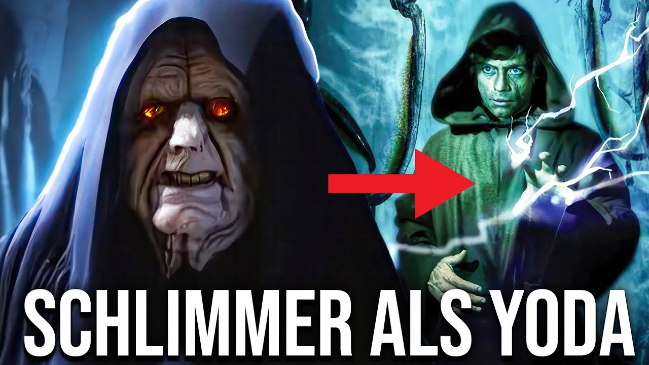Warum Palpatine sagte, dass er viel mehr ANGST vor Luke hatte als vor Anakin!