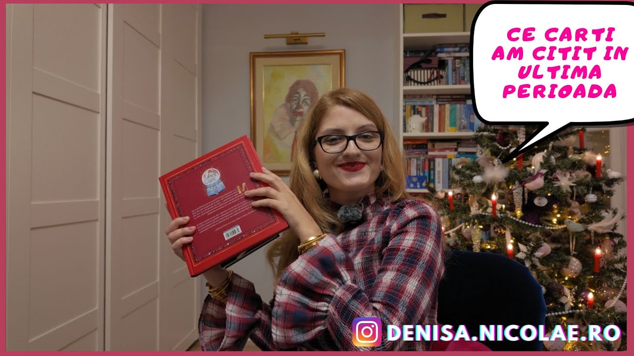 ✨ Jurnal de Decembrie #5 — Cărțile citite recent | Lecturi cozy de Crăciun 📚🎄
