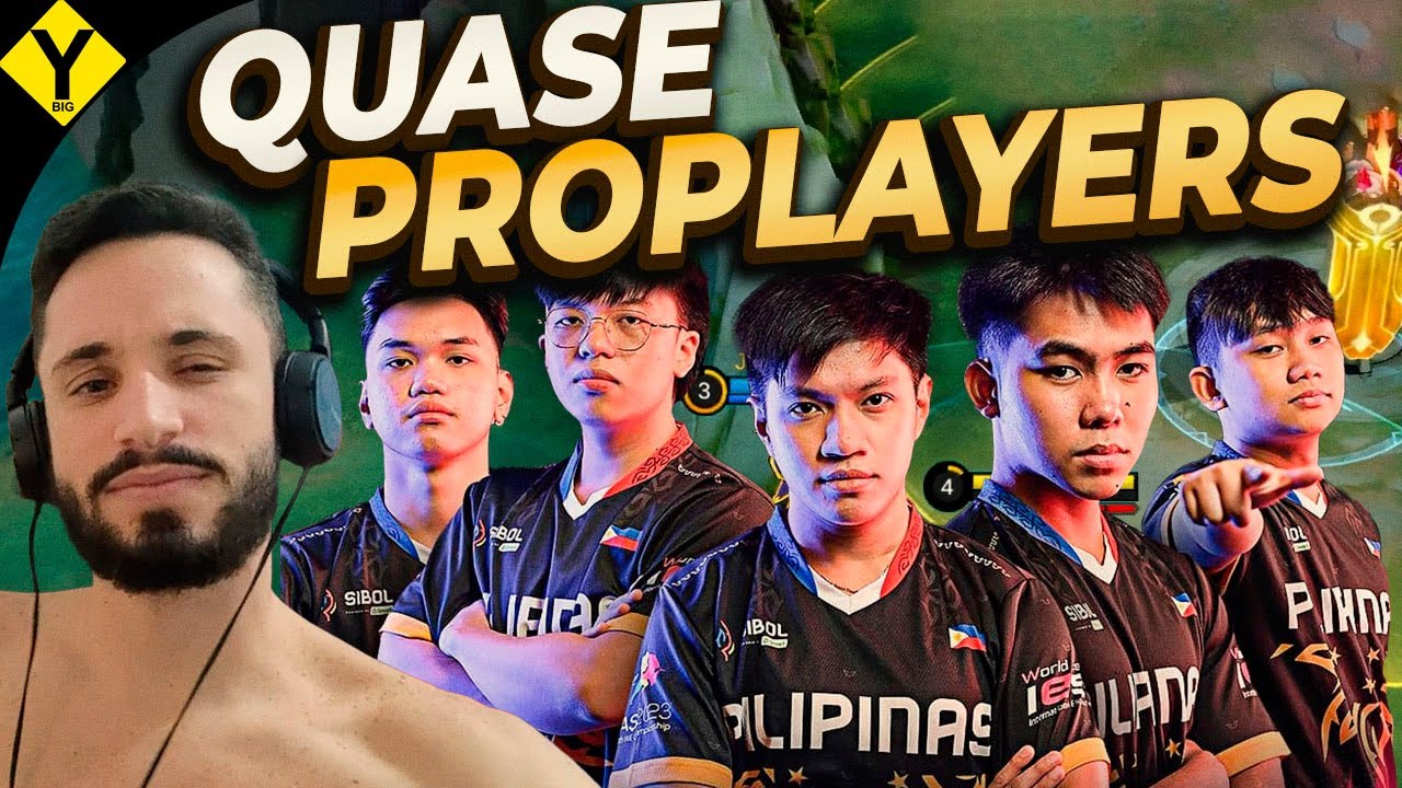 CAÍ CONTRA PLAYERS DAS FILIPINAS E ELES FIZERAM ALGO INACREDITÁVEL KKKKKKKKK | Mobile Legends
