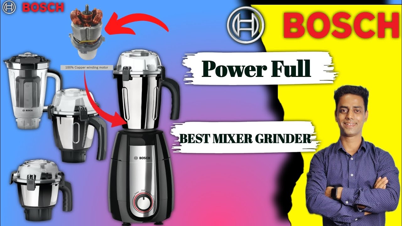 Bosch Mixer Grinder 750W  | Best Mixer Grinder | Mixer Grinder
