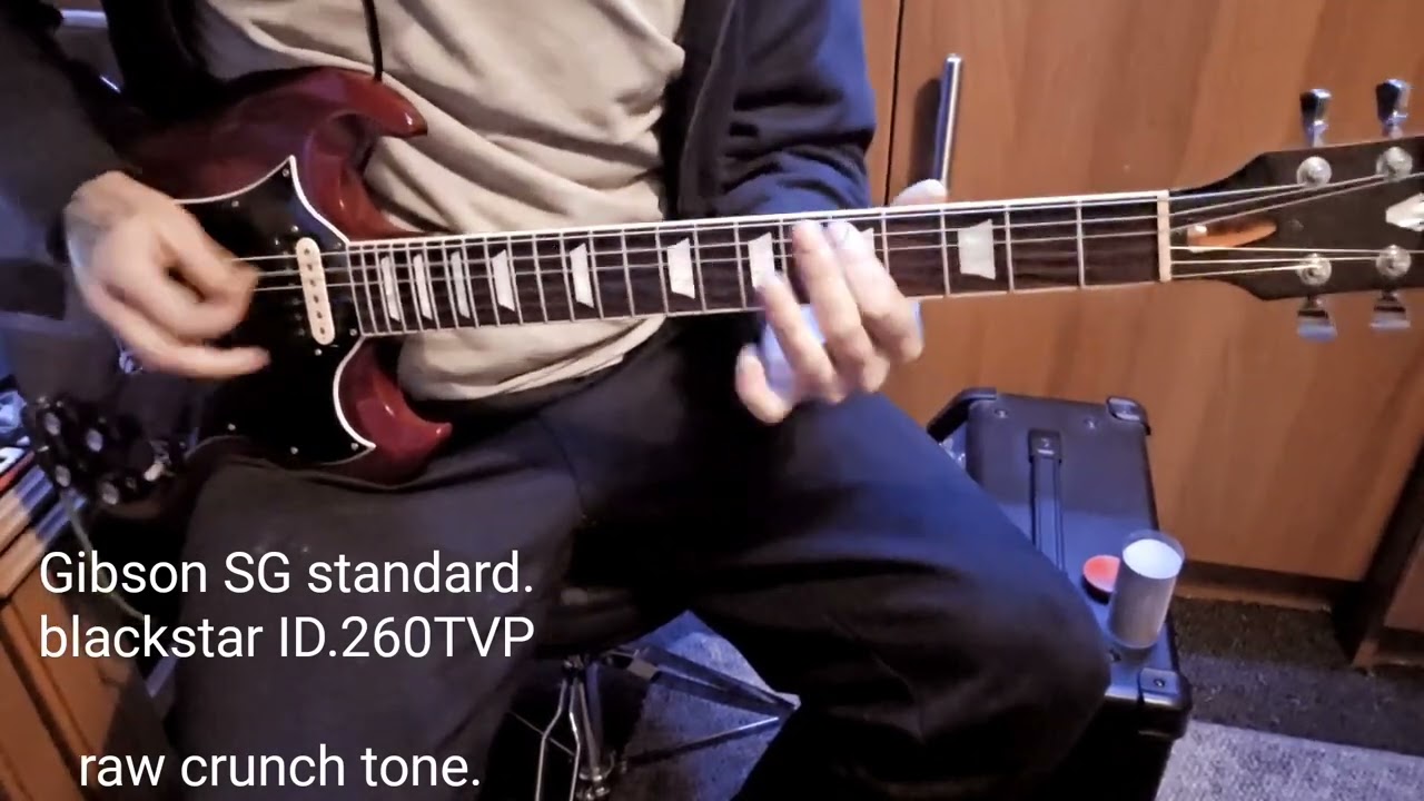 Gibson SG Standard Classic cruntch tone 
