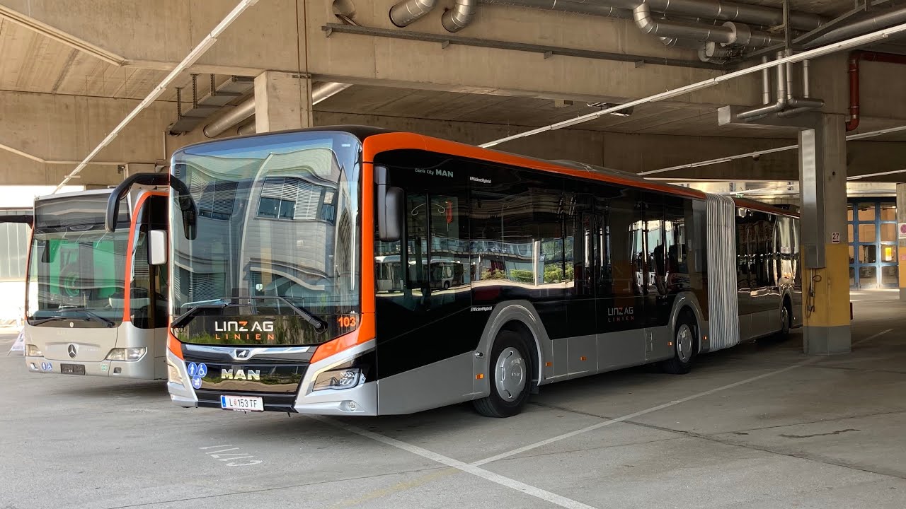 Neuer MAN Bus Linz (MAN Lion‘s City Nr. 103) [4K]