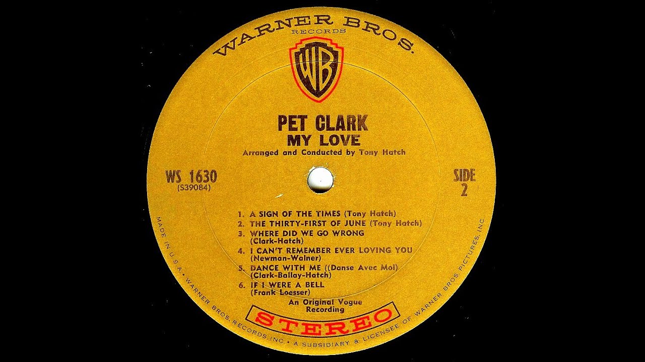 Petula Clark - THE THIRTY-FIRST OF JUNE (Western Recorders)  (1965)