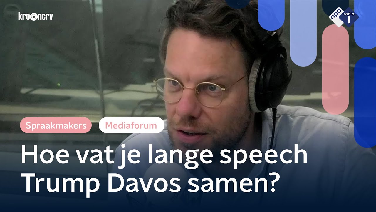 Verslag doen van speech Trump: 'We vinden het moeilijk om te zeggen dat hij liegt' | Mediaforum