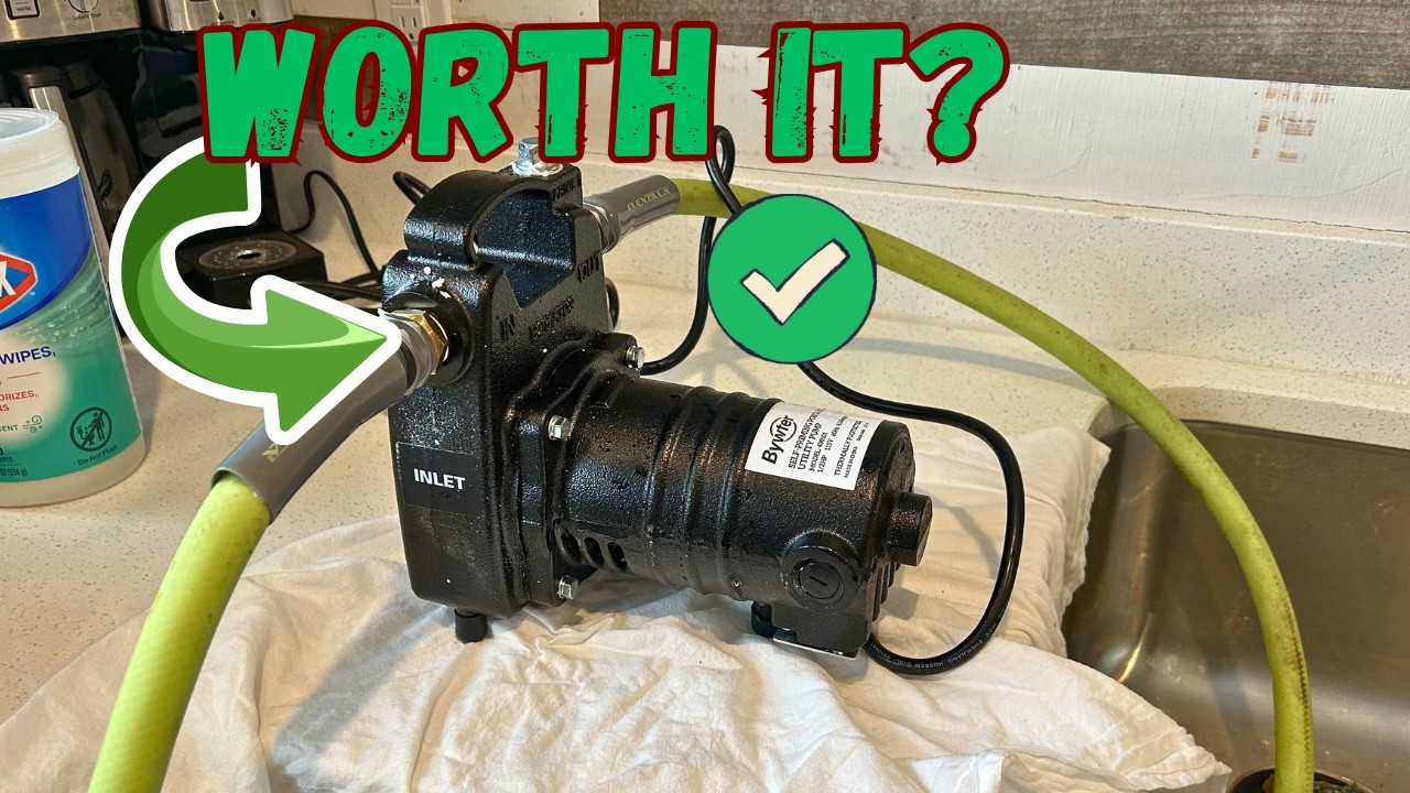 Let's Demo this Transfer Pump - Honest Review Bywter Pump