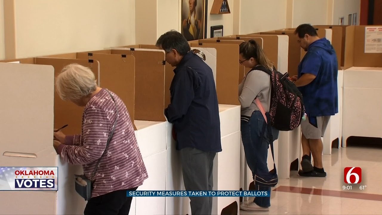 Election Officials Explain Security Measures Taken To Protect Ballots