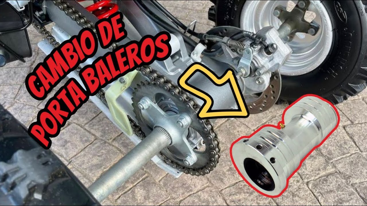 Como cambiar porta baleros de eje trasero a cuatrimoto | #trx #shakypipas #trx400ex #atv