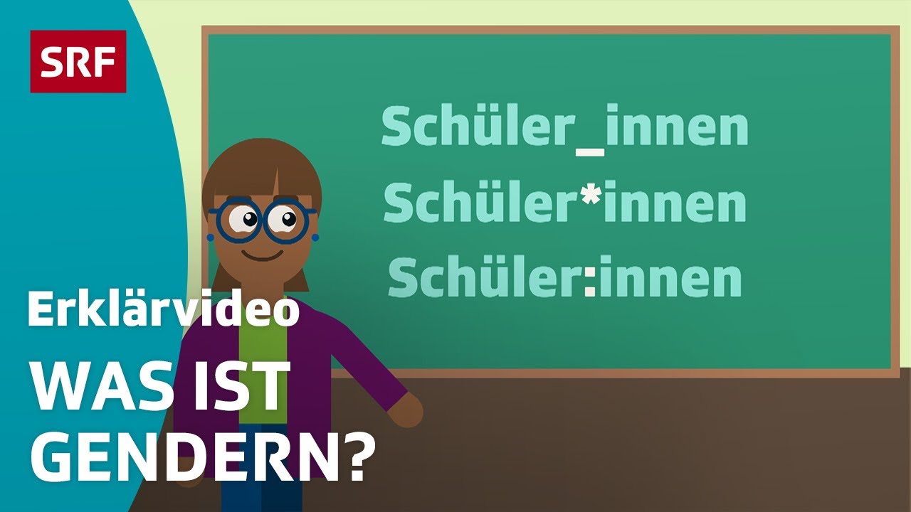 Gendern: Was ist geschlechtergerechte Sprache? &ndash; einfach erkl&auml;rt | Kindervideos | SRF Kids