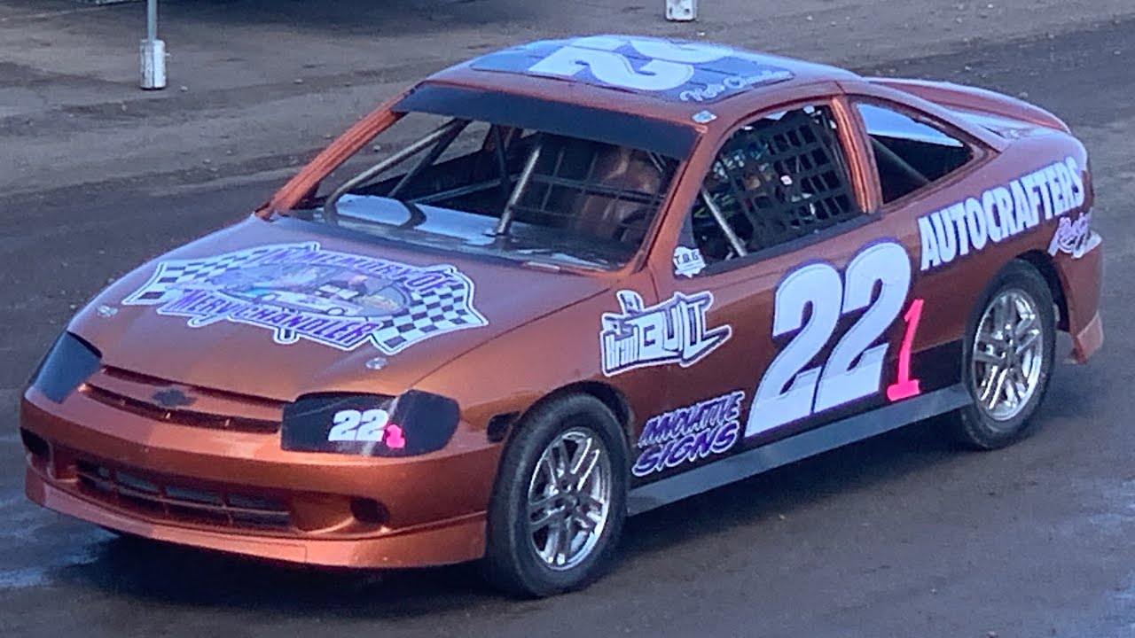 Boone IMCA Supernationals (Nate Chandler#22) Sport Compact Heat2 (9/7/2021)Go-Pro/IN-CAR+INTERVIEW