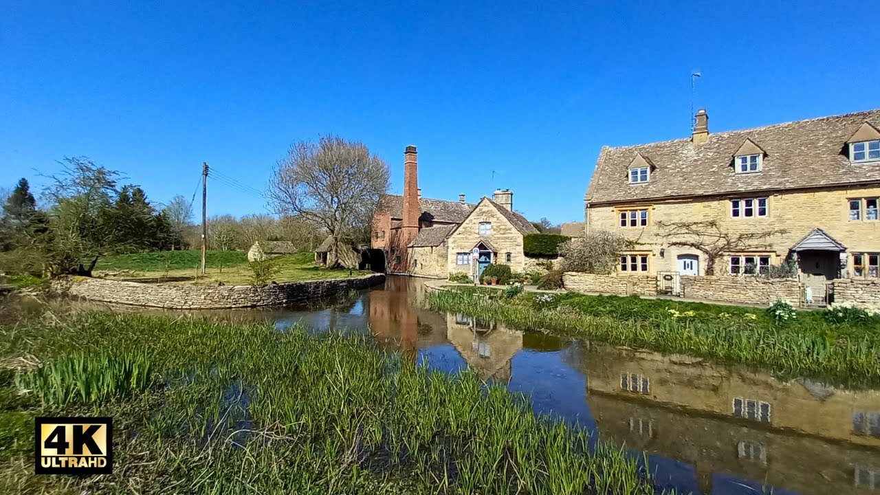 Scenic Britain |  Upper Slaughter In The Cotswolds- 4K Walk