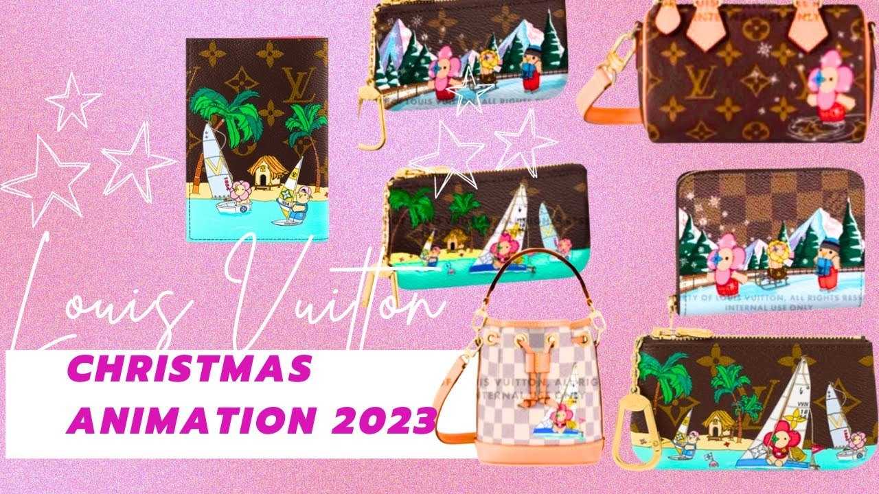 LOUIS VUITTON CHRISTMAS ANIMATION 2023 | MORE ADDITIONS TO THE COLLECTION 😍