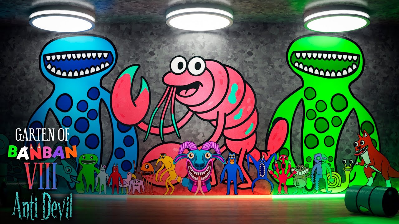 Garten of Banban 8: Anti Devil - ALL NEW BOSSES + ITALIAN BRAINROT (Gameplay #85)