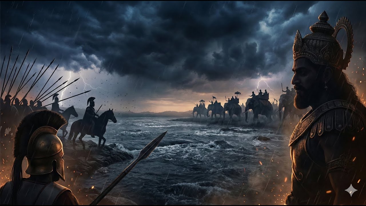 Alexander vs Porus: The Elephant Army That Shook an Empire 🐘⚔️ #india #indianhistory