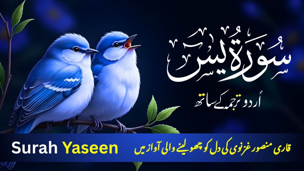 Surah Yaseen with Urdu Translation | Heart Touching Recitation by Qari Mansoor Ghaznavi | Ep026