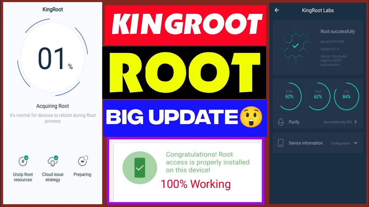 Kingroot Big Update 2024 😲 Root Android 13 12 11 10 9 8 Version | With KingoRoot To Magisk App Root🔥