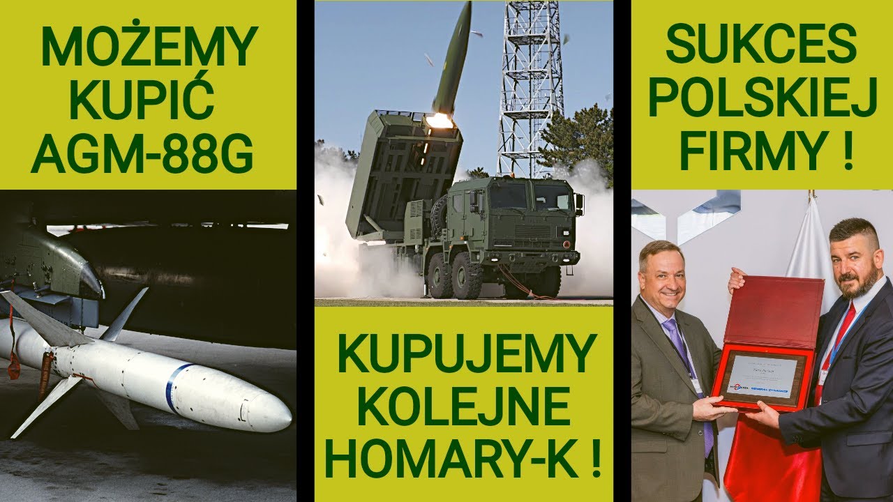 Kupiliśmy kolejne 72 Homary-K, a kupimy AGM-88G AARGM-ER: WOJSKOWE NEWSY #127