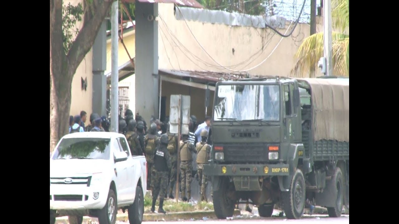 Trasladaran mas reos del centro penal en San Pedro Sula