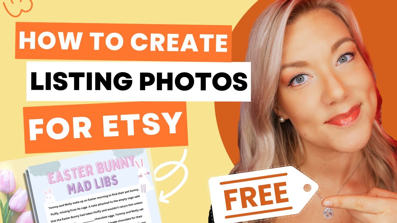 Как создать фотографии для листинга на Etsy с помощью Canva для цифровой печати (БЕСПЛАТНО!)