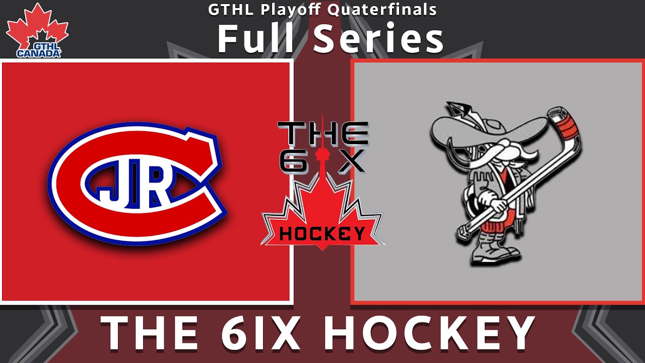 Toronto Jr. Canadiens vs Mississauga Rebels | GTHL U16 AAA' Playoff Quarterfinals Series Highlights