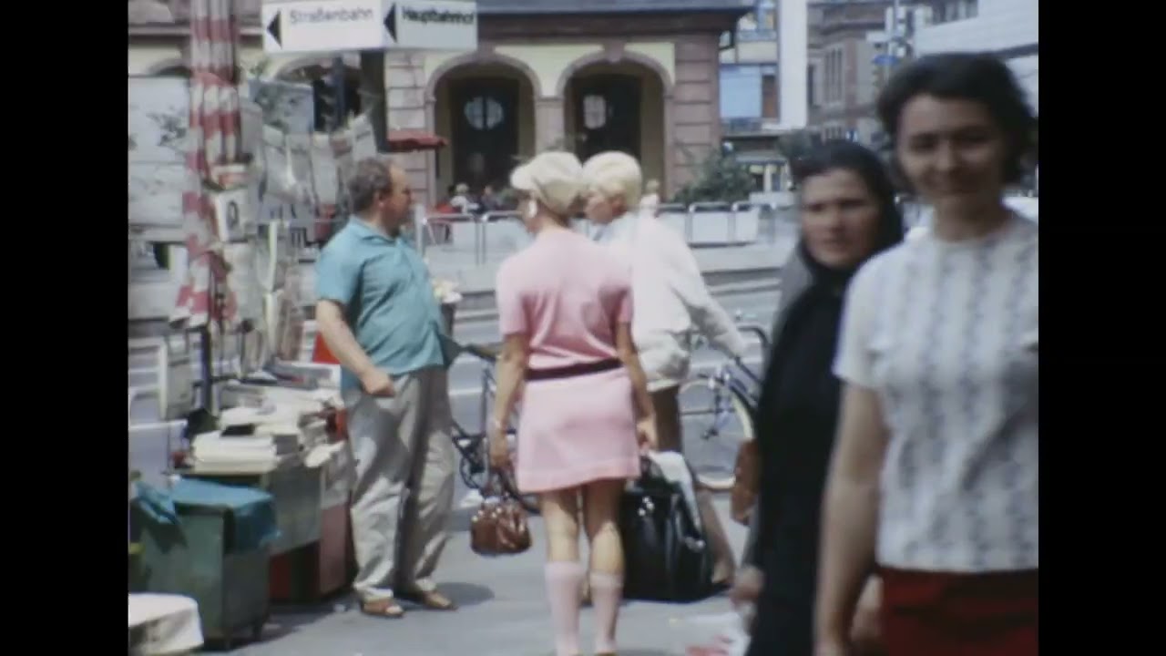 Frankfurt City in den siebziger Jahren