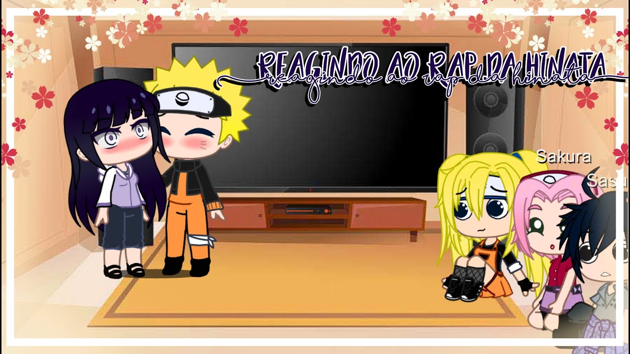Reagindo ao rap da Hinata |A força em meu olhar|