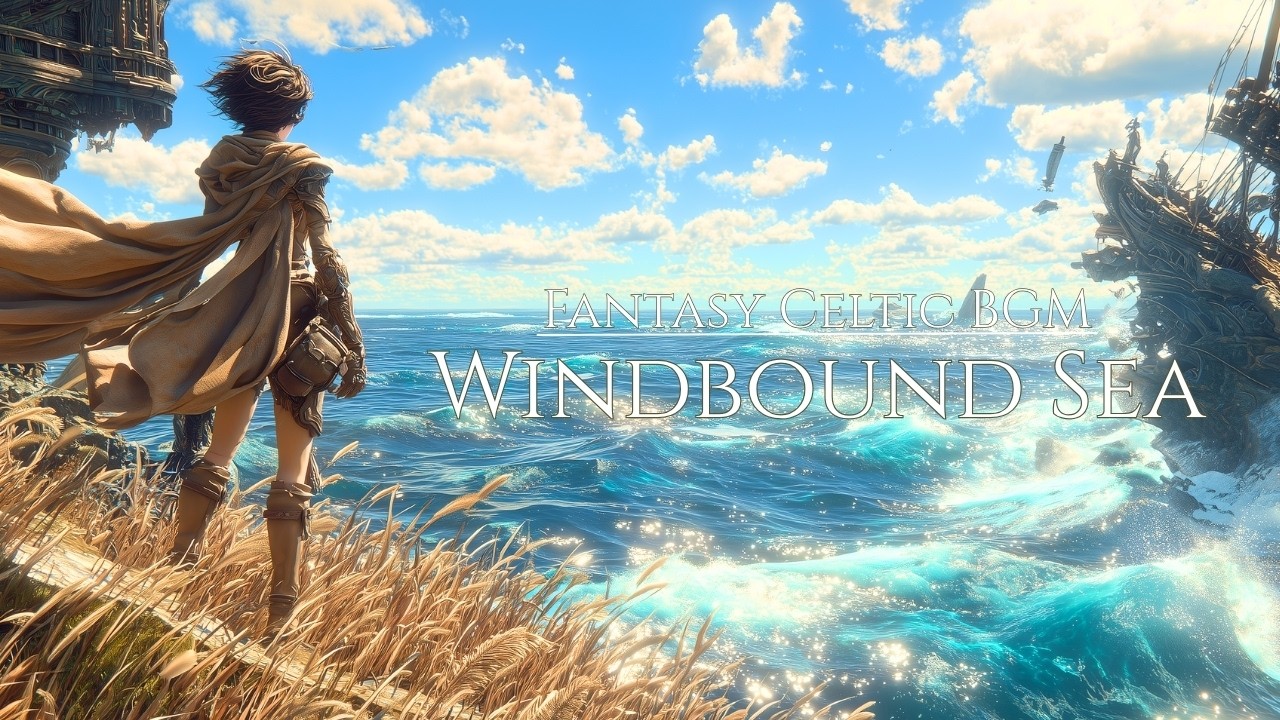 Fantasy Celtic BGM｜Windbound Cliff by the Open Sea