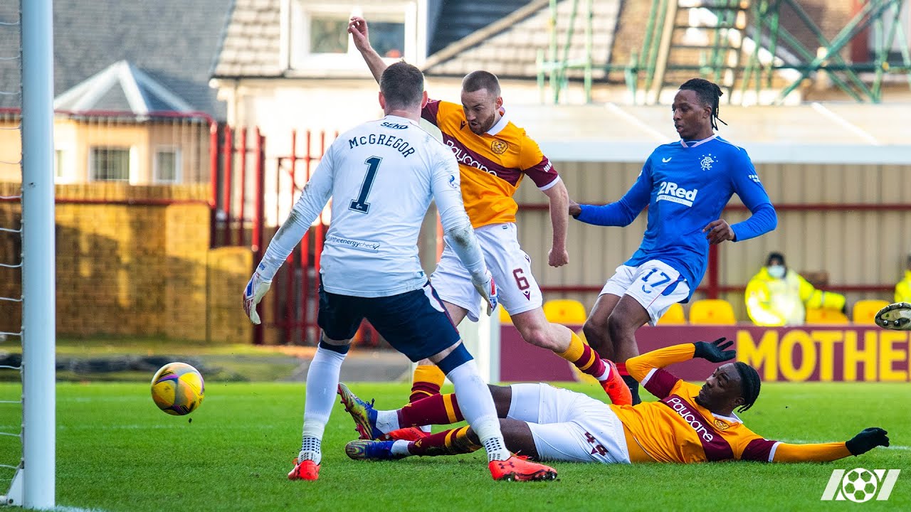 Every angle of Devante Cole's goal for Motherwell v Rangers
