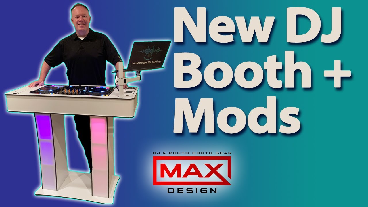 My new mobile DJ booth: Max Design Infinity L Console with mods & DDJ-1000, review + impressions