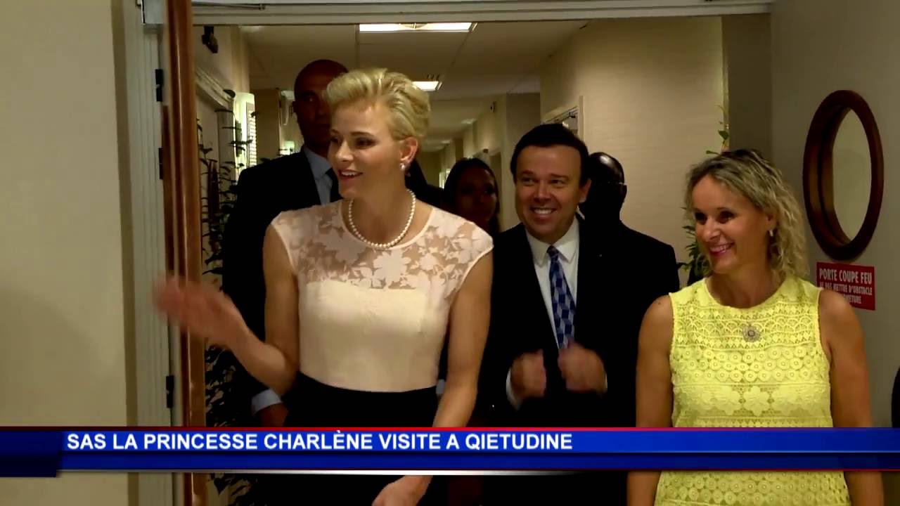 A Qietüdine : visite de la Princesse Charlène