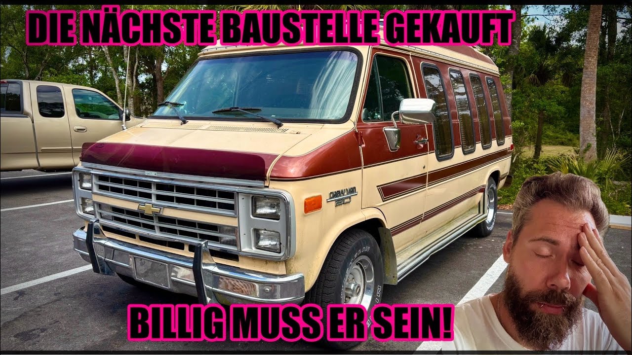 DIE NÄCHSTE RUINE?? | WIR HABEN DEN BILLIGSTEN CHEVY VAN GEKAUFT