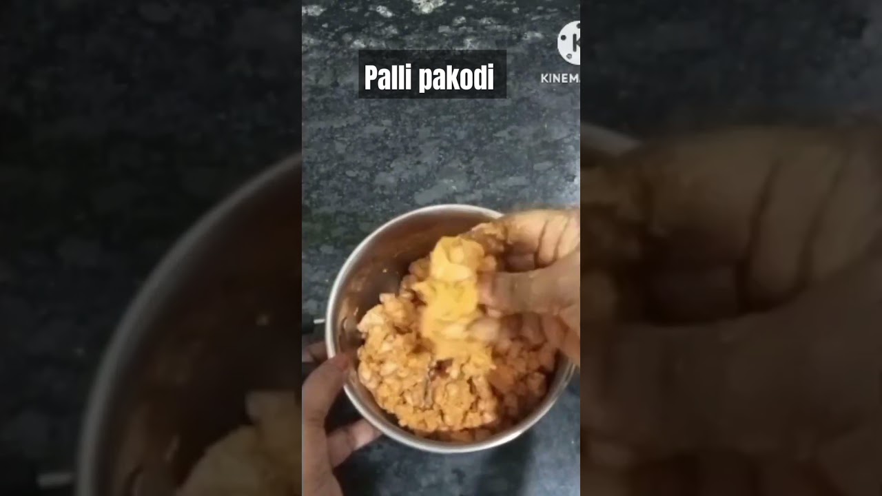 Palli pakodi tea time snak