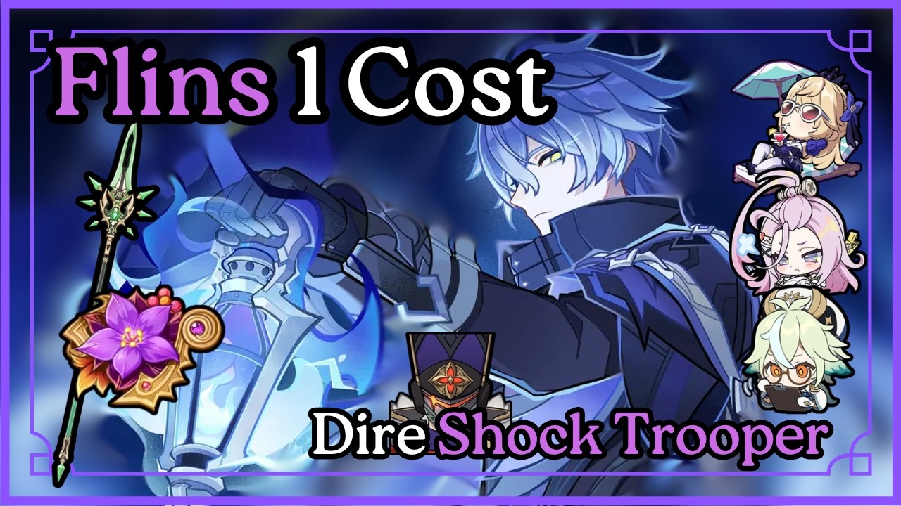 [6.3 SO] 1 Limited Cost EGOIST Flins MOGS Dire Shock Trooper | Genshin Impact