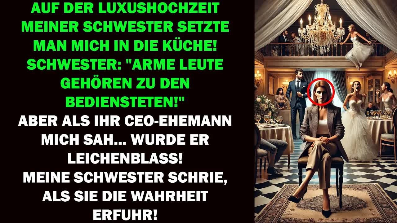 „Bei der Hochzeit meiner Schwester gedemütigt – doch die Vergangenheit meines Ehemanns, des CEOs,
