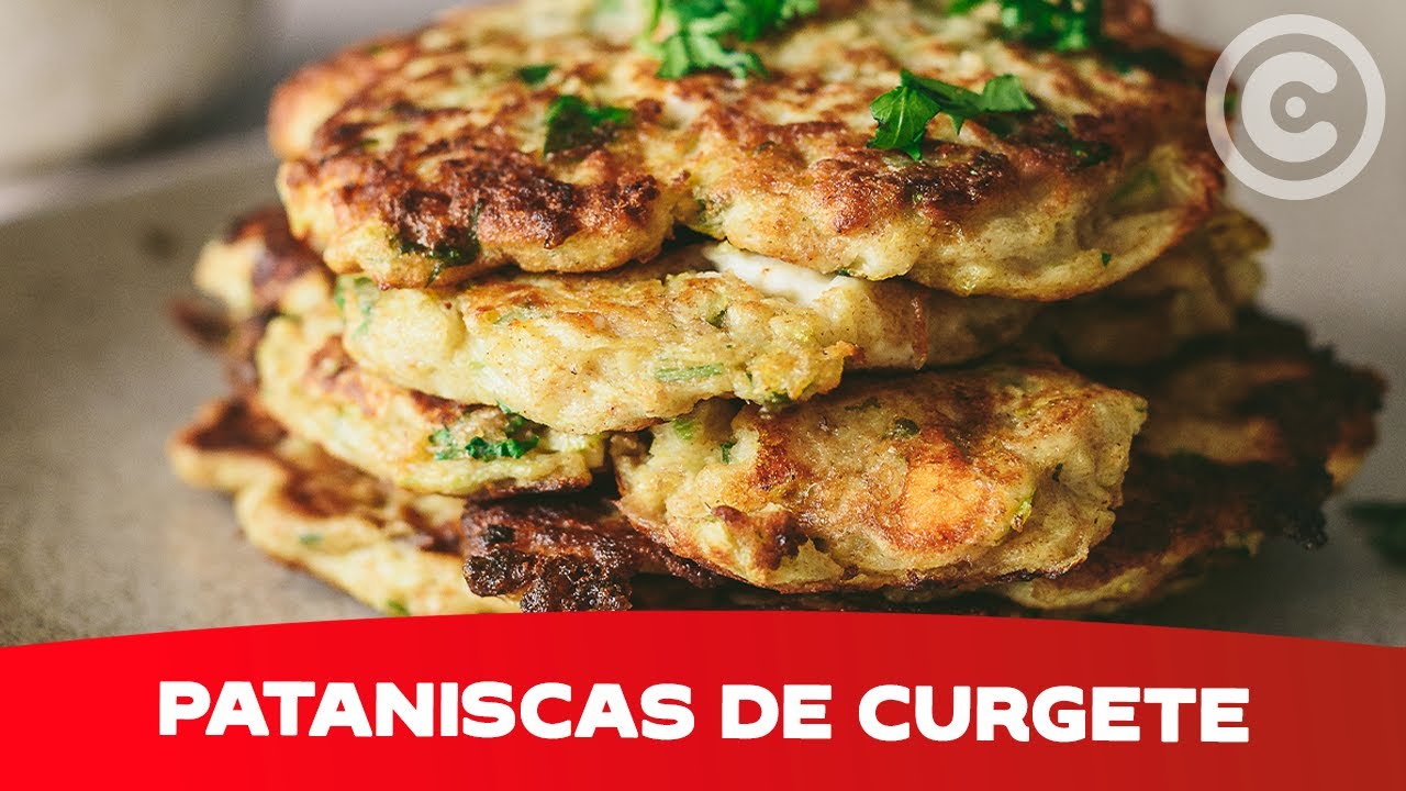 Receita de Pataniscas de Curgete em apenas 30 min