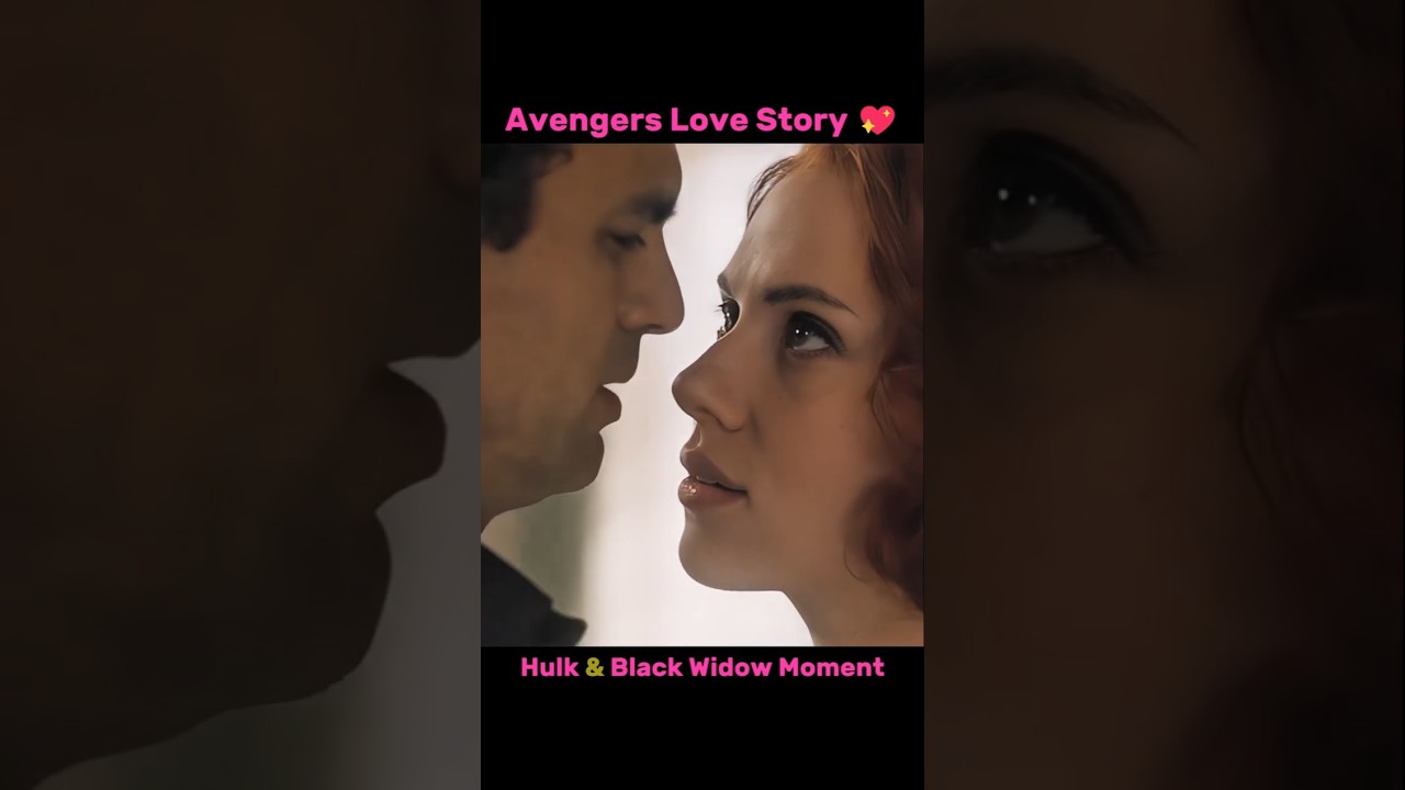 Avengers Love 💕 Hulk & Black Widow Story | Age of Ultron Short #shorts #avengers #hulk #blackwidow