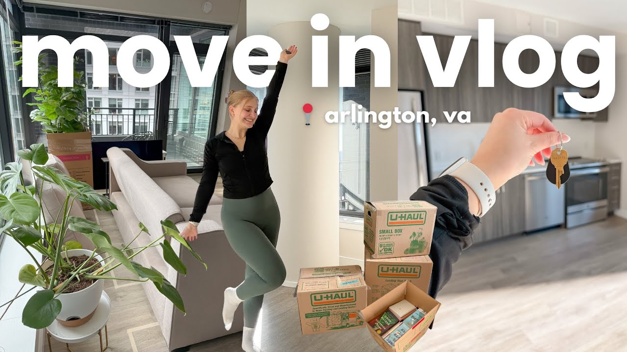 MOVE IN VLOG 2026 🏡🚚 getting my keys, move in day, unpacking, getting organized, living alone at 24