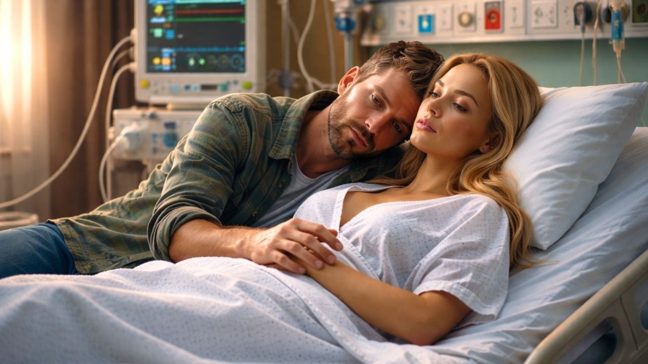 All Doctors Gave Up… Billionaire Declared DEAD — Until a Poor Single Dad Slept Beside Her Overnight