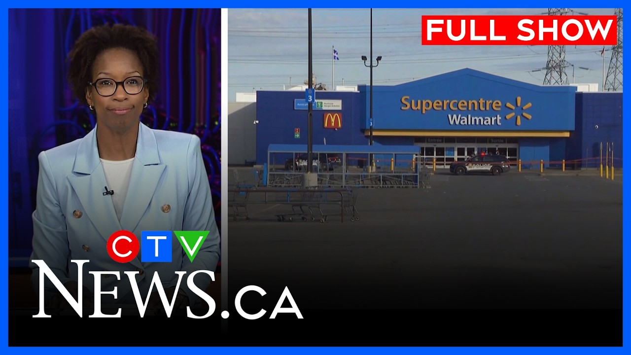 Подростки арестованы после убийства мужчины в магазине Walmart | CTV News Montreal в 18:00, четве...