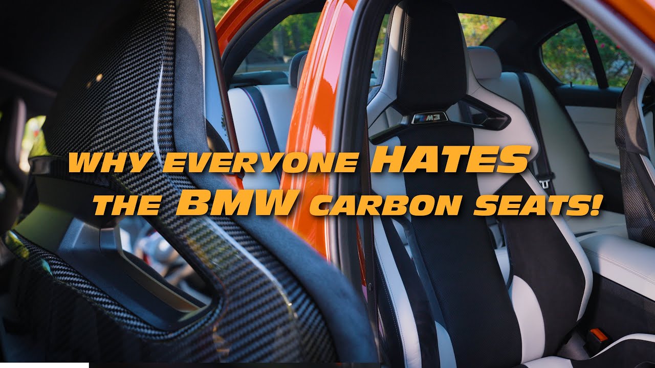 ПРАВДА о карбоновых ковшеобразных сиденьях BMW M3