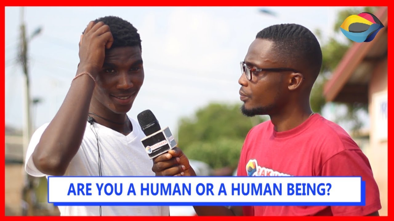 Are you a HUMAN or HUMAN BEING? | Street Quiz | Funny Videos | Funny African Videos | African Comedy