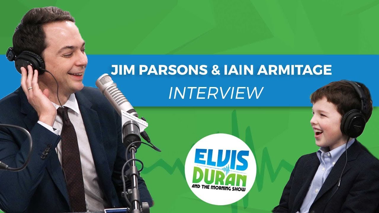 Jim Parsons and Iain Armitage on Premiere of 'Young Sheldon' | Elvis Duran Show