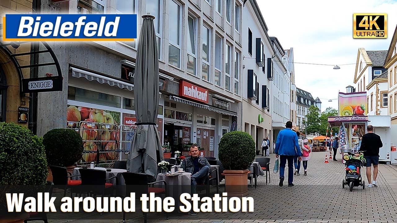 Bielefeld - a short walk through the City || Vorgewandert - Quick Virtual Travel