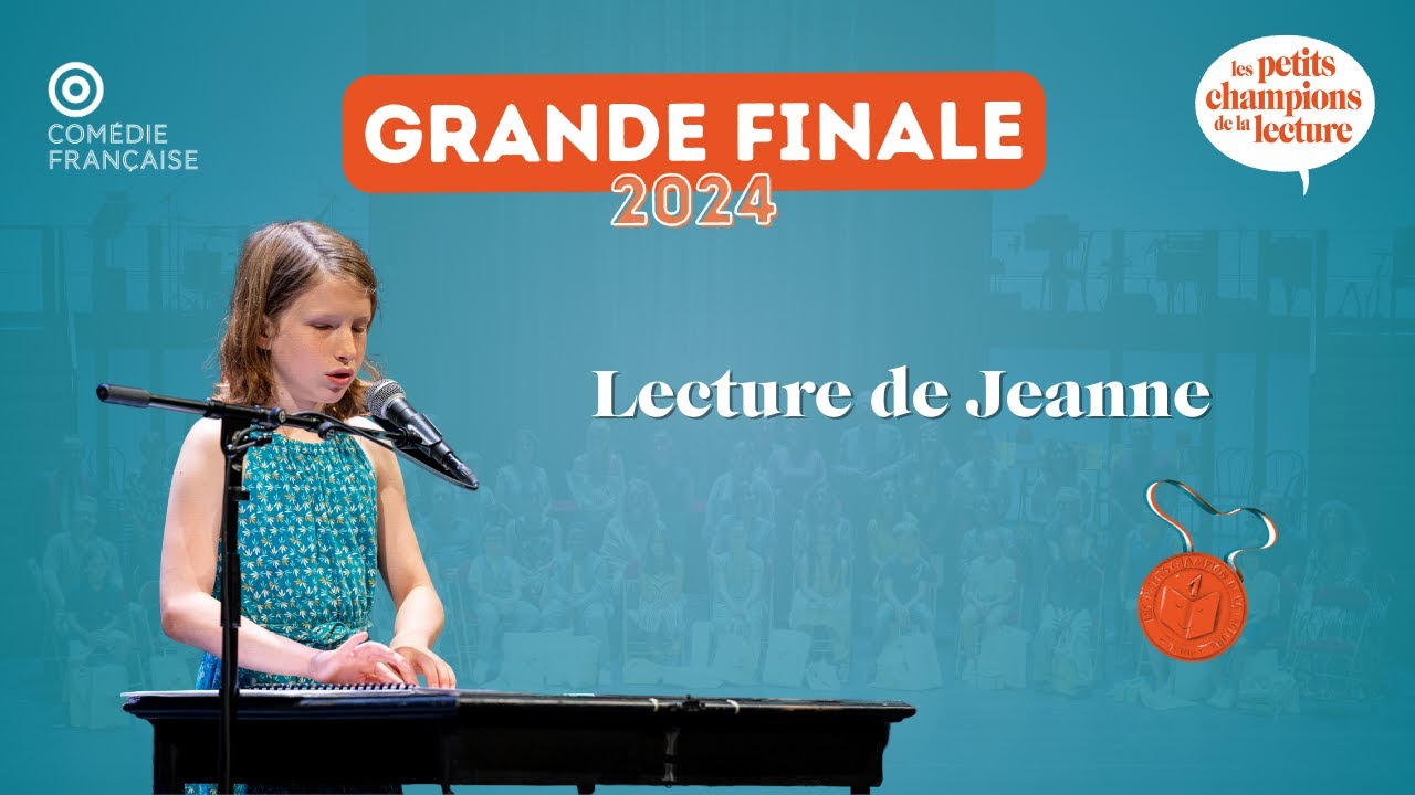 La lecture en braille de Jeanne lors de la Grande Finale 2024 🥈