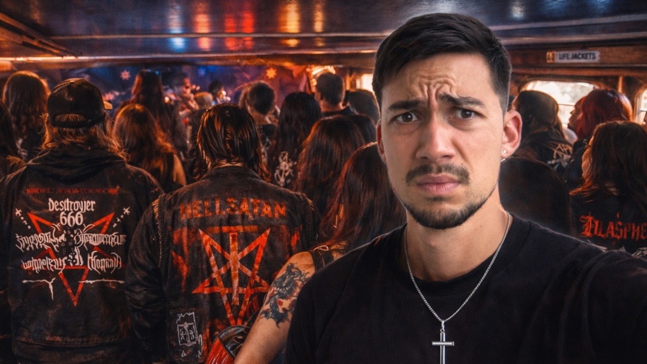 Я проник на сатанинскую вечеринку на лодке.