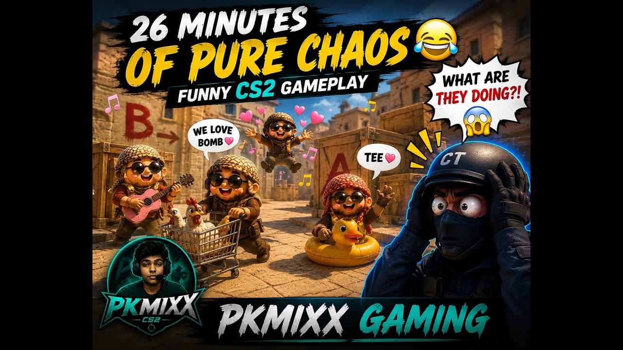 26 Minutes of PURE CS2 Chaos 😂 | Funny Counter-Strike 2 Gameplay & Fails