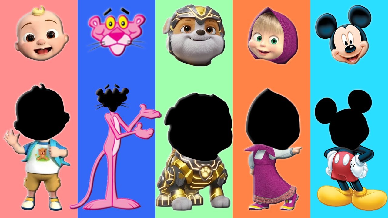 Wrong eyes👀NEW EPISODES/Cocomelon Baby x Chase x Super Mario-DAME TU COSITA Puzzle Wrong Heads